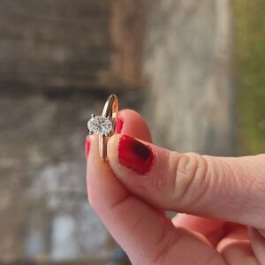 14k Rose Gold Engagement Ring